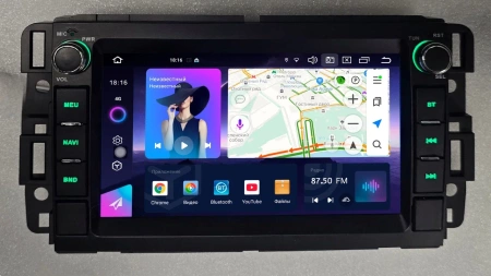 CarMedia MKD-7041-A7 Штатная магнитола для Chevrolet, GMC, Hummer, Buick на Android 14 с 4GB, DSP, 4G