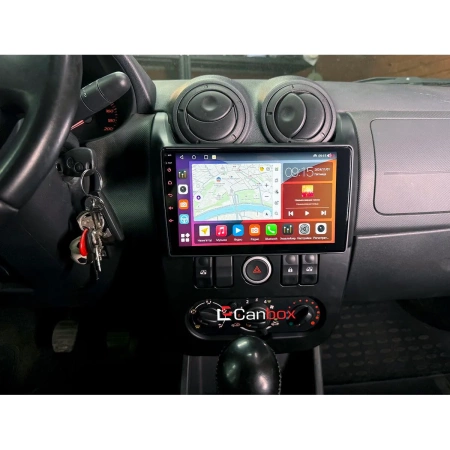 Штатная магнитола Canbox EVO 2K 5814-9-1163 для Lada Largus 2012-2021 на Android 14 (4G-SIM, 4/64, DSP, QLed, AI, 360)