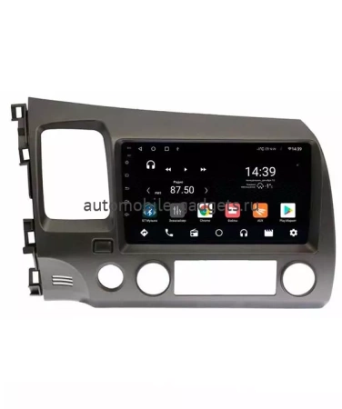 NaviPilot DROID10M 9" штатная магнитола для Honda Civic (VIII) 4D 2005-2011 седан на Android 10 с 4Gb, DSP, 4G