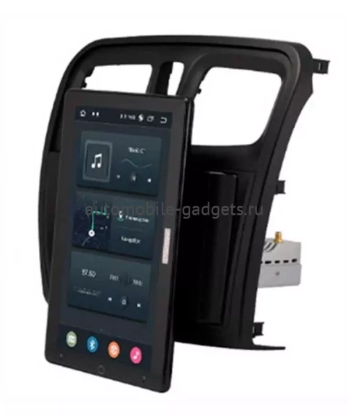 Carmedia OL-9945-2D-RL (вертикально-поворотный экран) магнитола для Renault Logan, Sandero 2013+ на Android 10 с 4Гб, DSP