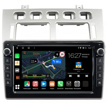 Штатная магнитола Chery Fora (А21) 2006-2011 Canbox M-Line 7821-9-1684 на Android 10 (4G-SIM, 2/32, DSP, IPS) С крутилками