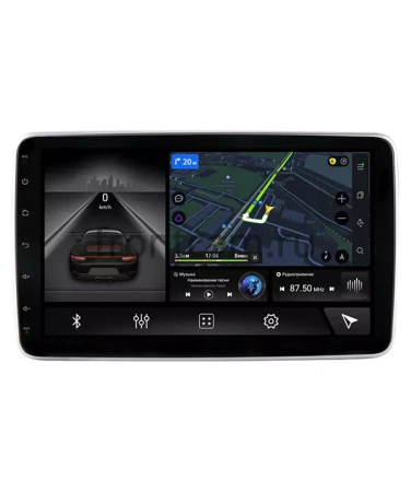 1 DIN штатная магнитола Saab 9000 1991-1998 10 дюймов Canbox H-Line 7916 на Android 10 (4G-SIM, 4/64, DSP, QLed)