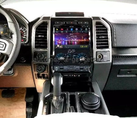 Carmedia ZF-1306M-S3-Q6 ("Тесла-стиль") штатная магнитола для Ford F150, EXPEDITION 2015-2019 (SYNC 3) на Android 11 с 8GB, DSP, 4G