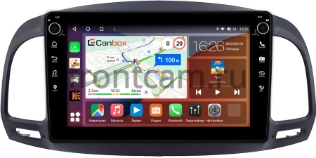 Штатная магнитола SsangYong Chairman 2 2008-2017 Canbox H-Line 7803-9-2220 на Android 10 (4G-SIM, 4/64, DSP, IPS) С крутилками