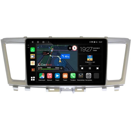 Штатная магнитола Canbox M-Line 2K 4177-9-002 для Infiniti QX60, JX35 2012-2016 на Android 10 (4G-SIM, 2/32, DSP, QLed)