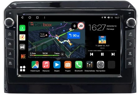 Suzuki Xbee 2017-2024 (глянцевая) Canbox M-Line 7821-9-2106 на Android 10 (4G-SIM, 2/32, DSP, IPS) С крутилками