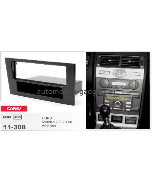 Переходная рамка CARAV 11-308 FORD Mondeo 2002-2006 / с карманом