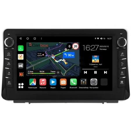 Штатная магнитола Canbox M-Line 7835-10-1822 для Ford Focus 4 2018-2024 на Android 10 (4G-SIM, 2/32, DSP, QLed) С крутилками