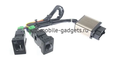 Комплект подогрева двух сидений с раздельными кнопками для Toyota, Mitsubishi 2019+ Ksize ZG8 Тип3