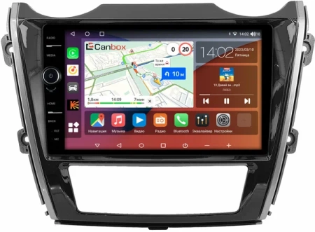 Штатная магнитола Dongfeng DF6 2022-2024 Canbox H-Line 7852-10-1015 на Android 10 (4G-SIM, 4/32, DSP, QLed)