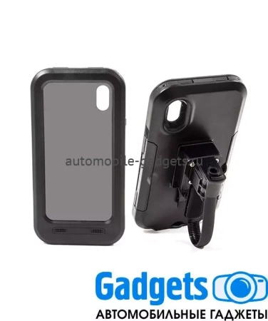 Водонепроницаемый чехол/ держатель для iPhone X на велосипед и мотоцикл DRCXIPHONE (черный)