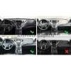 Штатное головное устройство Hyundai Grandeur 5, Azera 2 2011-2016 (серебряная) Canbox (Tesla style) 9.7 дюймов 2/32 GT096-1312-117 на Android 10 (QLed, DSP, CarPlay)