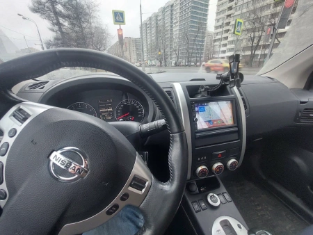 2 DIN 7 дюймов штатная магнитола Nissan X-Trail (T30) 2000-2007, X-Trail (T31) 2007-2015 Canbox H-Line 5602 на Android 10 (4G-SIM, 4/32, DSP, IPS) С крутилкой