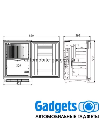 Мини холодильник Dometic miniCool DS300 ALU