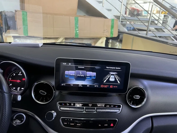 Parafar PF6118 монитор 10,25" для Mercedes-Benz A, B, C, CLA, CLS, E, G, GLA ,GLC, V, X NTG 5.0/5.1 на Android 13 c 8GB, 4G