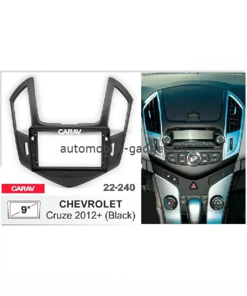 CARAV 22-240 Переходная рамка для установки магнитолы 9 дюймов CHEVROLET Cruze 2012+