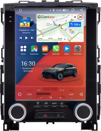 Штатное головное устройство Renault Koleos 2, Megane 4 2016-2024 (простая комплектация авто) Canbox H-Line (Tesla style) 9.7 дюймов 4/64 5623-1312-149 на Android 10 (4G-SIM, DSP, QLed)