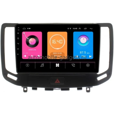 Infiniti G25, G35, G37 2006-2013 (Тип B, для авто с кнопкой TEL, can HW, с сохранением оригинала) OEM RK9-1141 на Android 10 (CarPlay, AHD, 1/32)