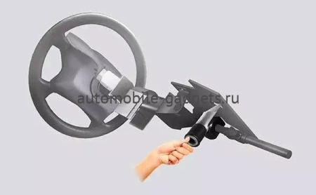 GARANT BLOK PRO усиленный блокиратор рулевого вала для AUDI A1 (2010-2015 ) А7+ ЭЛГУР