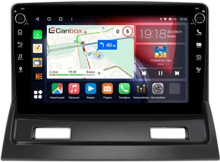 Mitsubishi Galant 9 2003-2012 Canbox M-Line 7801-9-118 на Android 10 (4G-SIM, 2/32, DSP, IPS) С крутилками