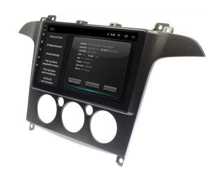 Штатная магнитола Ford S-Max 2006 - 2015 Wide Media LC9487ON-1/16 (авто с кондиционером)