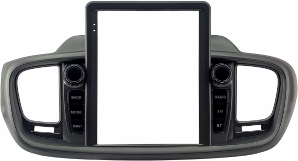 Штатное головное устройство Kia Sorento 3 Prime 2014-2020 (темно-серая) Canbox (Tesla style) 9.7 дюймов 4/64 GTR096-1312-210 на Android 10 (QLed, DSP, CarPlay)