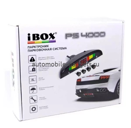 iBOX PS 4000 парктроник с четырьмя универсальными датчиками