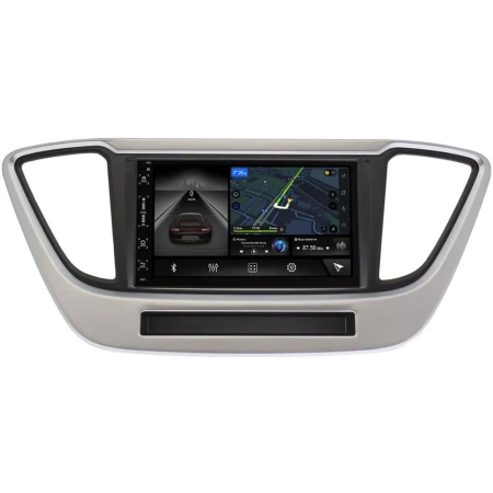 Магнитола в штатное место 2 din Hyundai Solaris 2 2017-2020 Canbox H-Line 5513-RP-HDLSLc-33 на Android 10 (4G-SIM, 4/64, DSP, IPS)