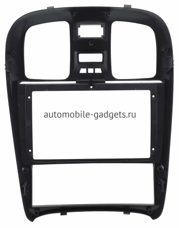 Штатная магнитола Hyundai Sonata 4 (EF) 2001-2012 (левый руль) Canbox H-Line 7802-9-268 Android 10 (4G-SIM, 4/32, DSP, IPS) С крутилками