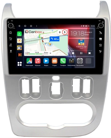 Штатная магнитола Lada Largus 2012-2021 Canbox M-Line 7801-9181 Android 10 (4G-SIM, 2/32, DSP, IPS) С крутилками