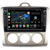 Штатная магнитола Ford Focus 2 2005-2011 (авто с кондиционером) Canbox M-Line 7821-9157 на Android 10 (4G-SIM, 2/32, DSP, IPS) С крутилками