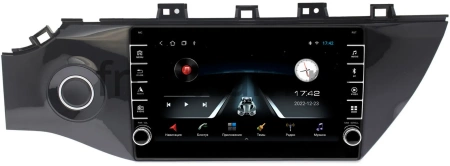 Штатная магнитола Kia Rio 4, Rio X-Line 2017-2020 Canbox BGT9-9012 2/32 Android 10 (с кнопкой) (IPS, DSP, CarPlay)