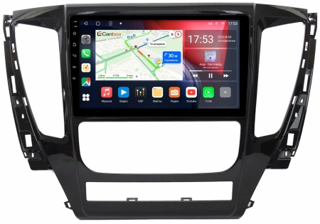 Mitsubishi Pajero Sport 3, Montero Sport 3 2015-2019 (для авто с АКПП) Canbox L-Line 4169-9155 на Android 10 (4G-SIM, 2/32, TS18, DSP, QLed)
