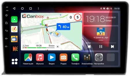 Штатная магнитола Toyota Isis 2004-2017 Canbox H-Line 3792-9-458 на Android 10 (4G-SIM, 4/64, DSP, QLed)