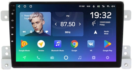 Штатное головное устройство Teyes SPRO PLUS 4/64 9 дюймов RM-9222 для Suzuki Grand Vitara 2005-2015 на Android 10 (4G-SIM, DSP, IPS)