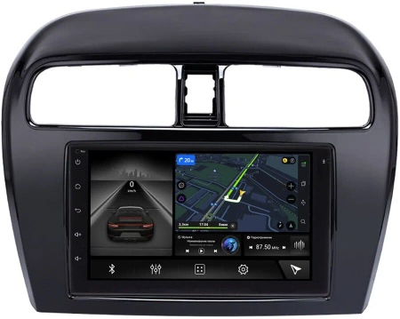 Mitsubishi Mirage 6 2012-2024 Canbox 1.5/32 на Android 10 (RS7-RP-11-129-1-365) (IPS, DSP, CarPlay)