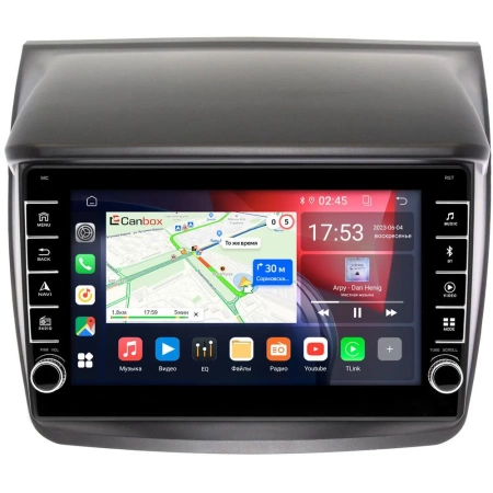 Штатная магнитола Canbox BGT9-9057 для Mitsubishi L200 4, Pajero Sport 2 2008-2016 2/32 Android 10 (IPS, DSP, CarPlay)