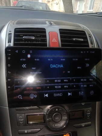 FarCar S500 2K BM3024M штатная магнитола для Toyota Auris 2006-2012 на Android 14 c 4Gb, DSP, 4G