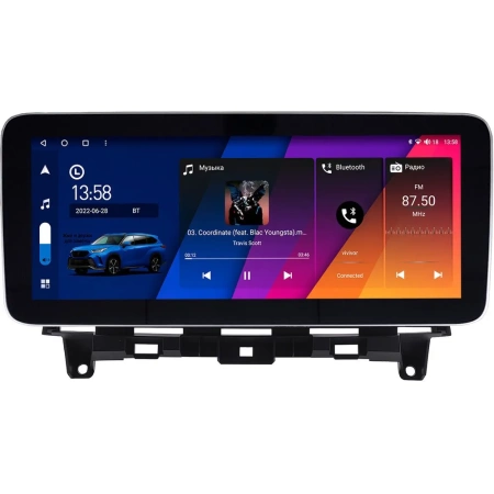 Honda Crosstour 2009-2015 12.3 дюйма Canbox M-Line 7712-0062 на Android 10 (4G-SIM, 2/32, DSP, QLed) Mercedes Style