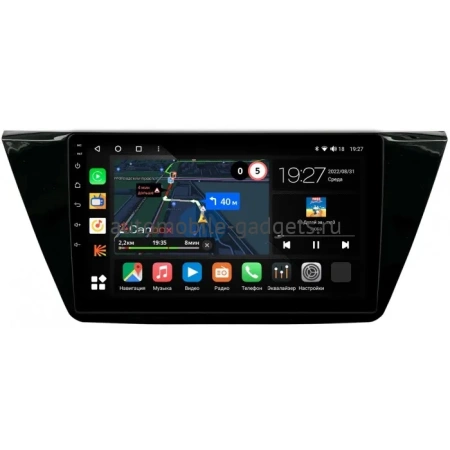 Штатная магнитола Canbox M-Line 4543-10-661 для Volkswagen Touran 3 2015-2024 (глянец) на Android 10 (4G-SIM, 2/32, DSP, QLed)