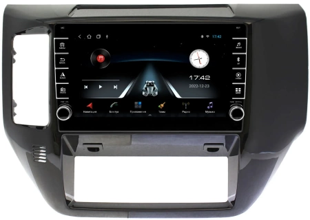 Штатная магнитола Canbox BGT9-239 для Nissan Patrol (Y61) 2004-2010 (черная, глянцевая) на Android 10.1 (IPS, DSP, CarPlay)