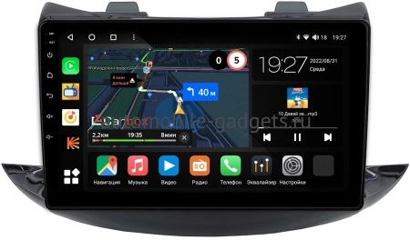 Chevrolet Trax 2016-2022 (глянцевая) Canbox M-Line 4542-9-0038 на Android 10 (4G-SIM, 4/64, DSP, QLed)