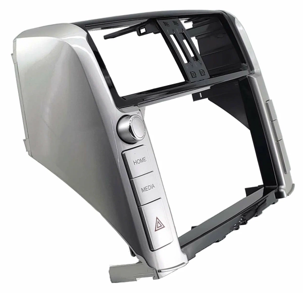 Carmedia SF-9613-3-OL-9009-Q-TS105 штатная магнитола для Toyota Land Cruiser Prado 150 (2009-2013) (с круговым обзором) на Android 14 c 6GB, DSP, 4G