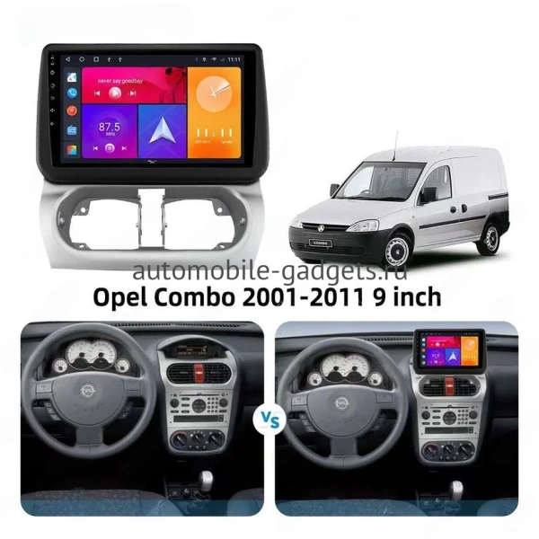 Штатная магнитола Canbox L-Line 4169-9-1454 для Opel Combo C, Corsa С, Tigra B 2001-2011 на Android 10 (4G-SIM, 2/32, TS18, DSP, QLed)