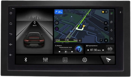 Магнитола в штатное место 2 din Kia Carens 2 2006-2012 Canbox 1.5/32 на Android 10 (RS7-RP-11-074-296) (IPS, DSP, CarPlay)