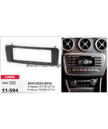 Переходная рамка CARAV 11-594 MERCEDES-BENZ A-klasse (W176) / B-klasse (W246) / GLA-klasse (X156) (2012-2014+)