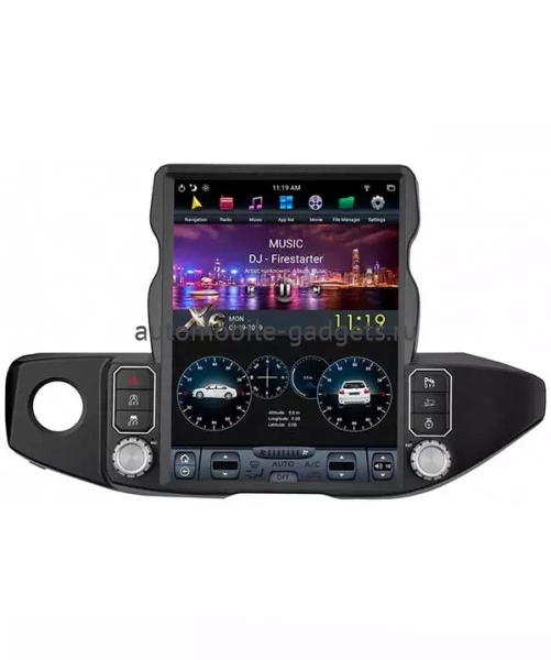 CarMedia ZF-1315-DSP (TESLA) штатная магнитола для Jeep Wrangler 2018+ на Android 9.0 c 4GB, DSP