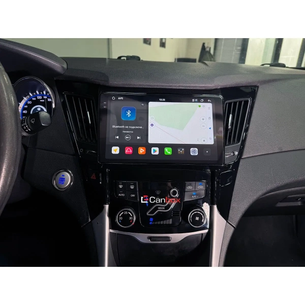 Штатная магнитола Hyundai Sonata 6 (YF) 2009-2014 Canbox EVO 2K 5833-9114 на Android 14 (4G-SIM, 16/512, DSP, QLed, AI, 360)