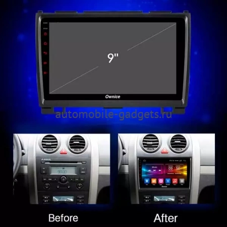 Carmedia OL-9803-J штатная магнитола для Great Wall Hover H3, H5 на Android 10 с 4GB, DSP, 4G