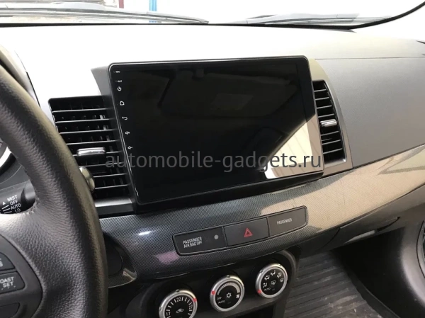 Штатная магнитола Mitsubishi Lancer 10 2007-2017 (для авто без Rockford) Canbox Logic-i3 5738-1021 на Android 11 (4G-SIM, 6/128, DSP, 360, QLed)
